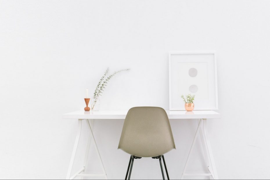 Image of desk and chair